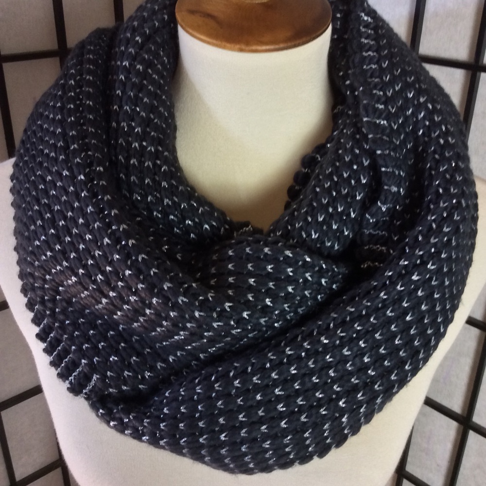 Target Black & Silver Infinity Scarf!
